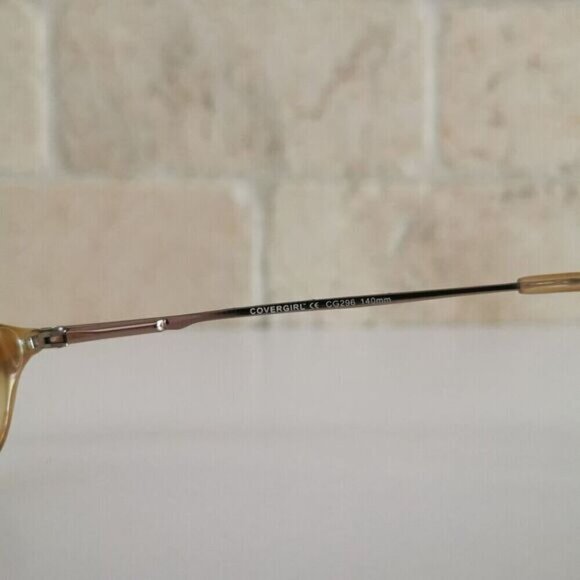 Cover Girl CG296 458 Eyeglasses Frames Golden Sunrise Oval  50-17 140 mm - Picture 4 of 10